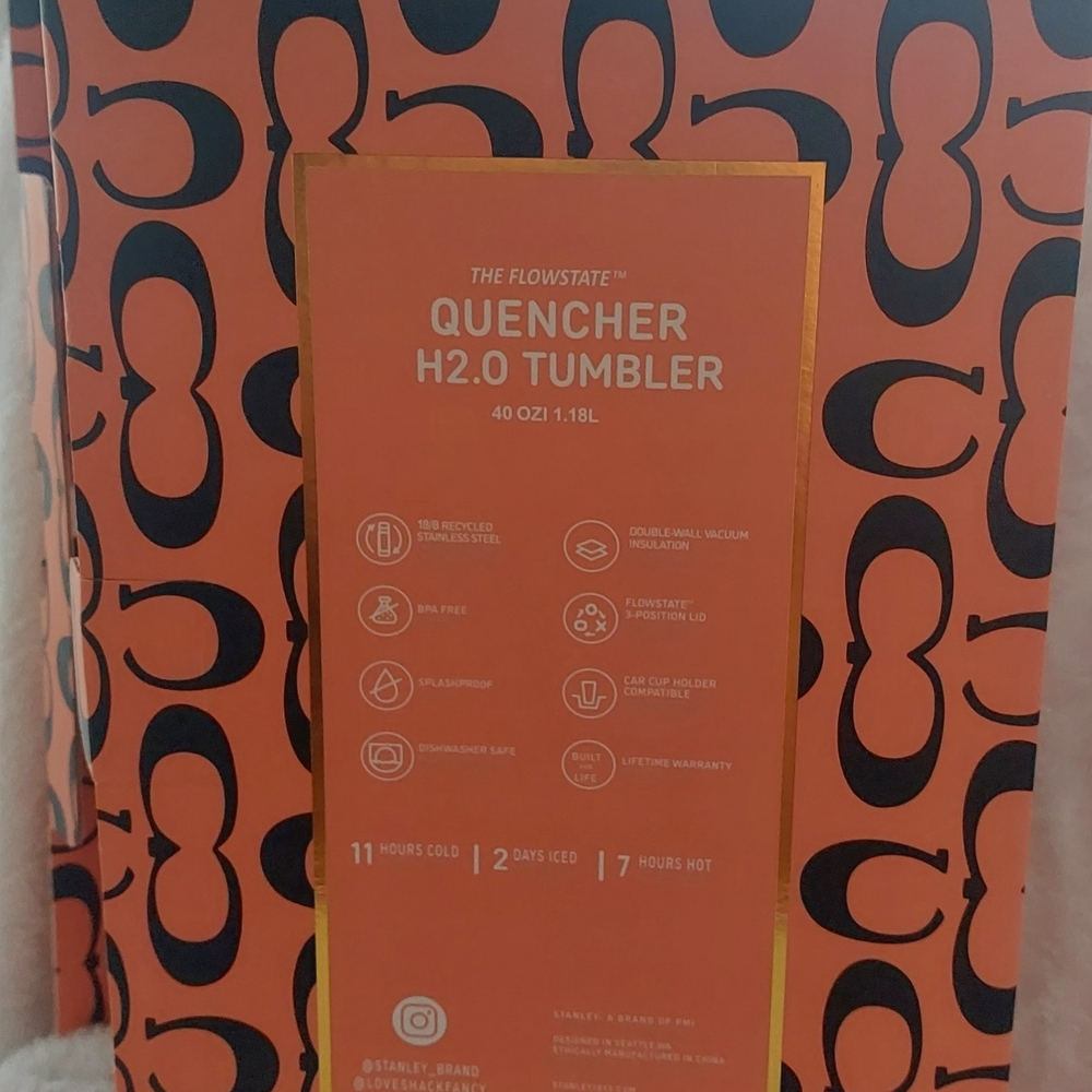 Stanley Orange and Black Mug With Box And Dust Bag - Picture 9 of 9